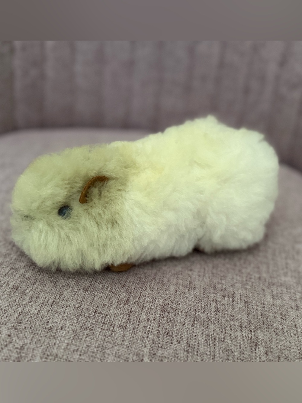 Plush Small Pet Guinea Pig Toy - Cream